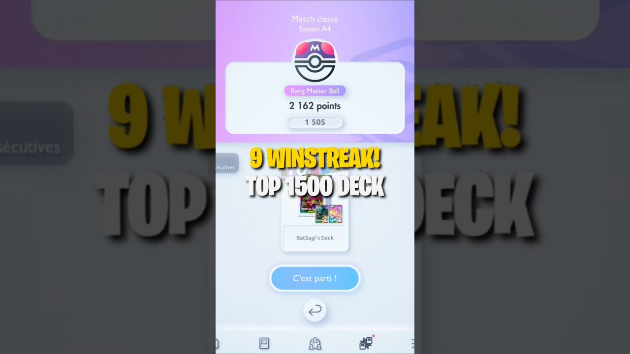 This Darkrai / Crobat Deck is UNSTOPPABLE! 💀🔥 9 Winstreak in Ranked!