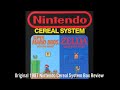 Original 1987 nintendo cereal system box review