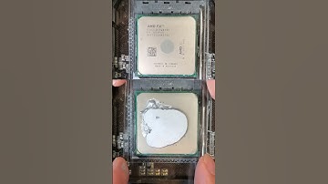 too little thermal paste vs too much #shorts