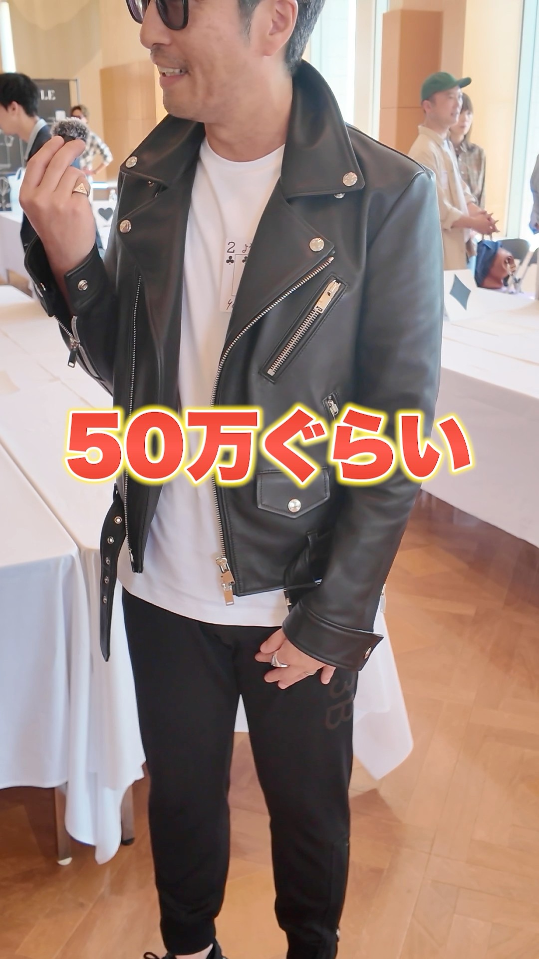 ★極美品‼️定4.6万★K-3B★中綿ナイロンライダースジャケット★干場義雅 干場リスペクト！全身50万円コーデに隠された悩みとは？ #メンズ