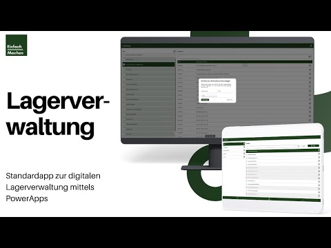 Power Apps: Mobile Lager App | Digitale Lagerverwaltung mittels App in Microsoft 365