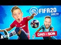 Dad vs son in fifa 20 volta mode kcity gaming