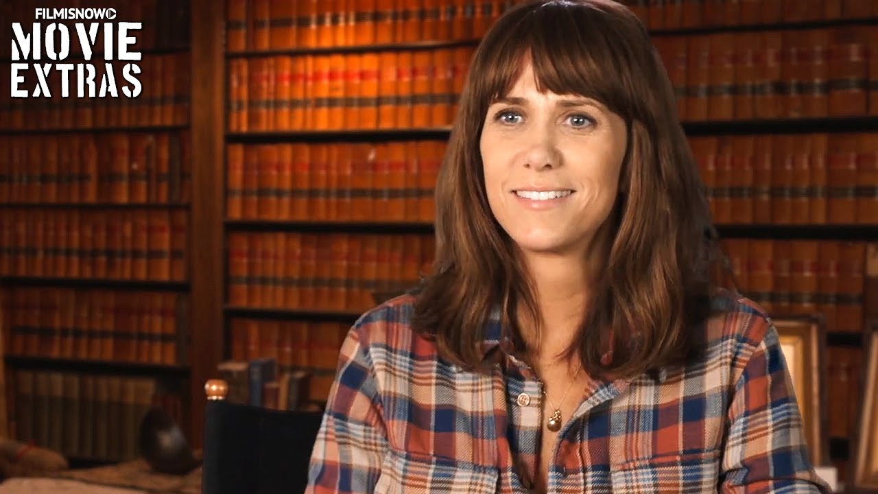 ghostbusters on set with kristen wiig 39 erin gilbert kristen gilbert
