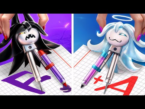 نجونا من أصعب مدرسة في العالم مس سيركل طيبه مقابل مس سيركل شريره في المدرسة