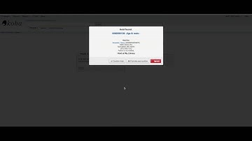 Koha - Demonstration of Bug 14514