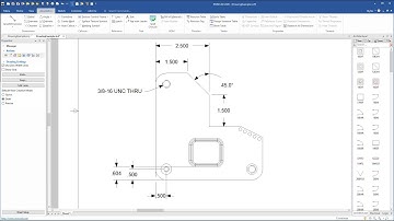 Automatic Dimension Line Break Capability - CAD Design 2020