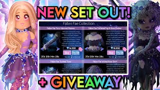 [UPDATE] NEW FALLEN FAE SET OUT NOW IN ROYALE HIGH! *GET IT FOR FREE🤫* | Roblox Royale High School