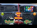 How to install 9&rdquo; plug and play android head unit (2003-2008 Toyota corolla s)