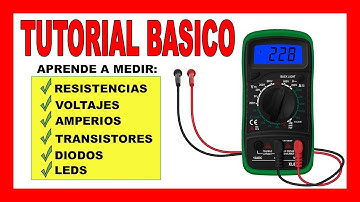 Cómo USAR MULTÍMETRO: Tutorial para PRINCIPIANTES 👌 SÚPER FÁCIL