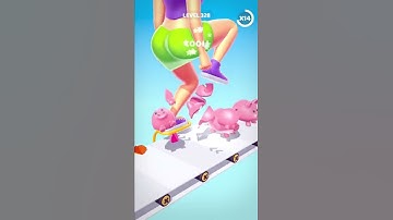 Heel Step Smash 👠 328 Level Gameplay Walkthrough | Best Android, iOS Games #shorts