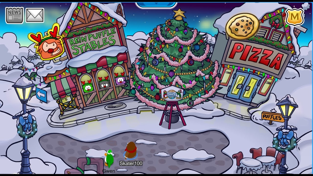 Merry Walrus Penguins | Club Penguin Zero....