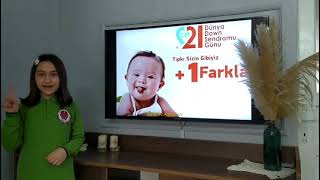 Bi̇rbi̇ri̇mi̇zi̇ Tamamliyoruz Mart Dünya Down Sendromlular Farkindalik Günü Kiz Ai̇hl
