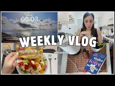 WEEKLY VLOG | Medi-Market and Esselunga Grocery Haul 🛒 Fresh summer lunch ideas 🥗
