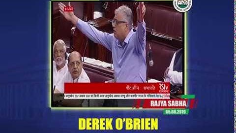 Derek O’Brien makes a Point of Order on introduction of Bills