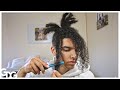 Combing Out My Freeform Dreadlocks