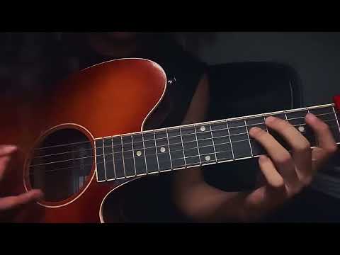 acoustic metalcore riff FACGBE
