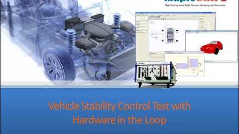 Vehicle Stability Control Test with Hardware in the Loop