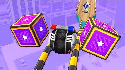 Going Balls Game Using Police Ball | Gameplay Level 27 - 28