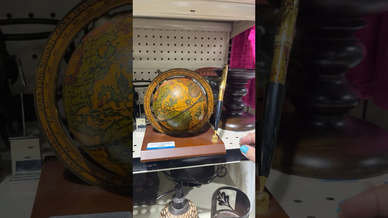 DESK GLOBE MADE IN ITALY @ GOODWILL 
