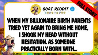 When my billionaire birth parents tried yet again to bring me home, I shook my head without...