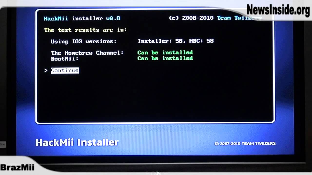 Instalando / Atualizando Homebrew Channel YouTube