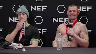 Ryan Sanders Nef 55 Post-Fight Interview