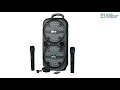 Автономна акустична система BIG220ENCORE USB / MP3 / FM / BT / TWS + 2pcs VHF mic