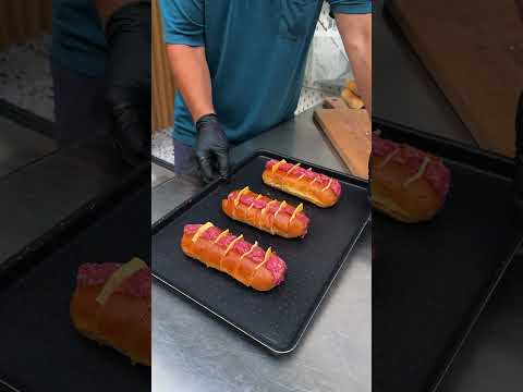 Cheeseburger Hot Dog 🍞🧀 #shorts