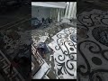 Proses pemasangan Lantai Batu Koral Sikat 🏡⚒️ #tamanrumah #batusikat #lantai #shortvideo