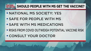 Vaccine Questions: Should people with Multiple Sclerosis get the COVID-19 vaccine