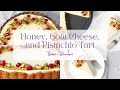 Honey, Goat Cheese, and Pistachio Tart with a No Bake Filling