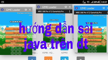Ngọc Rồng Online : hướng dẫn ae sài java trên dt