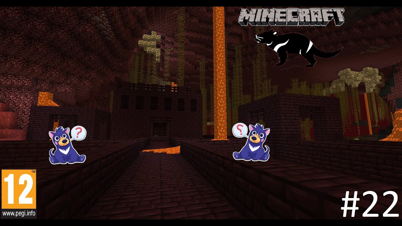 Minecraft: TasmańskiCraft - dni 50-51 - Forteca w Netherze