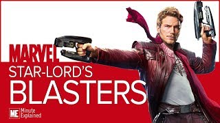 Quad Blasters  Star lord, Marvel cinematic universe wiki, Guardians of the  galaxy