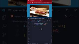 #shorts  NO JS || How To Create An Image Slider In HTML, CSS || iqraCS