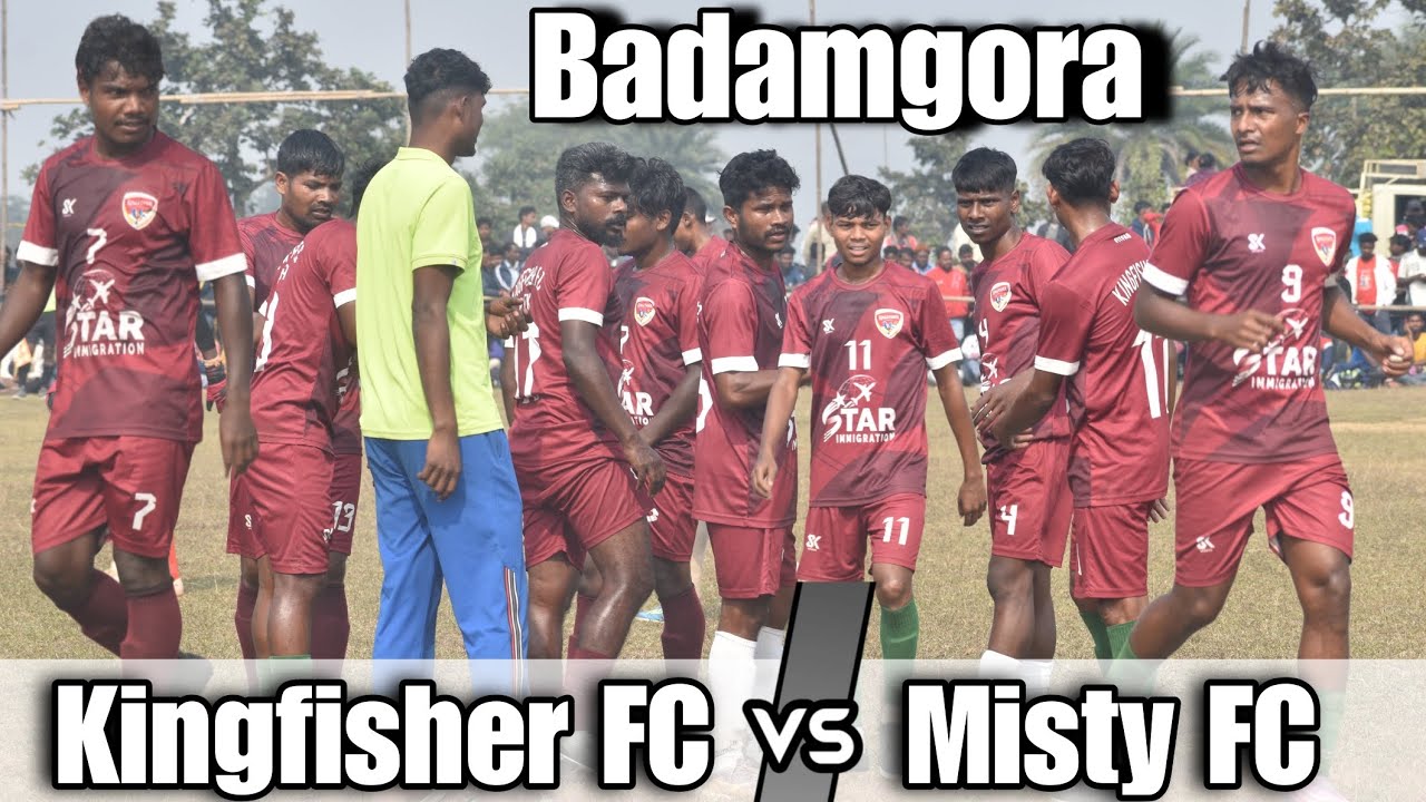 Kingfisher FC 🆚️  MistyFC || 2nd Round Live || Badamgora Football Tournament 2025