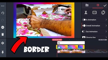 How To Add  Muti Color Border In Video - How To Make Neon Border In Kinemaster