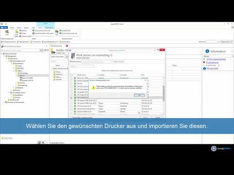 steadyPRINT - Drucker hinzufügen und Zuweisungen erstellen