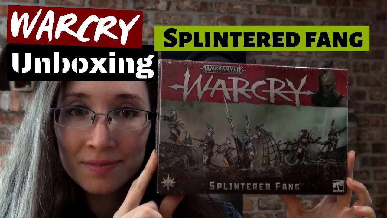WARCRY Splintered Fang Unboxing and Review !!!