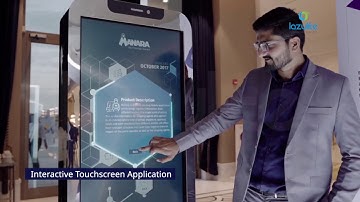Interactive Touch Screen Application and Sliding Screen for Abu Dhabi Ports l Lazulite Technology