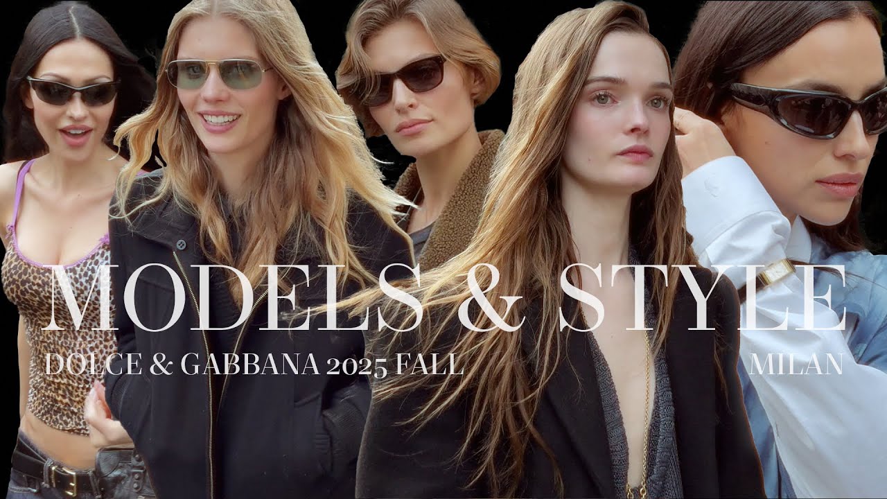 Stunning Models Style - New Beautiful Suggestions - Dolce & Gabbana 2025 Fall
