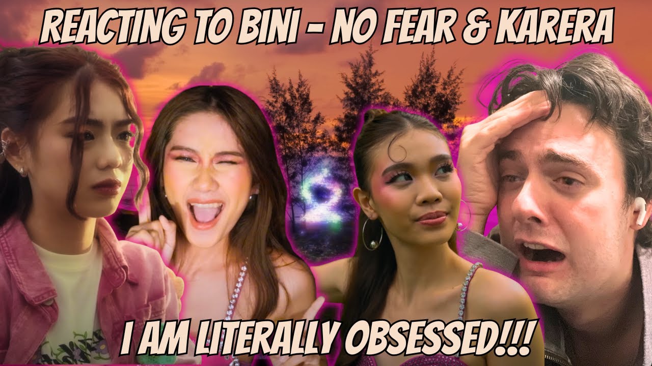 I AM OBSESSED | BINI (ᜊᜒᜈᜒ) - "No Fear" & "Karera" Reaction | Official MV & Live Performances