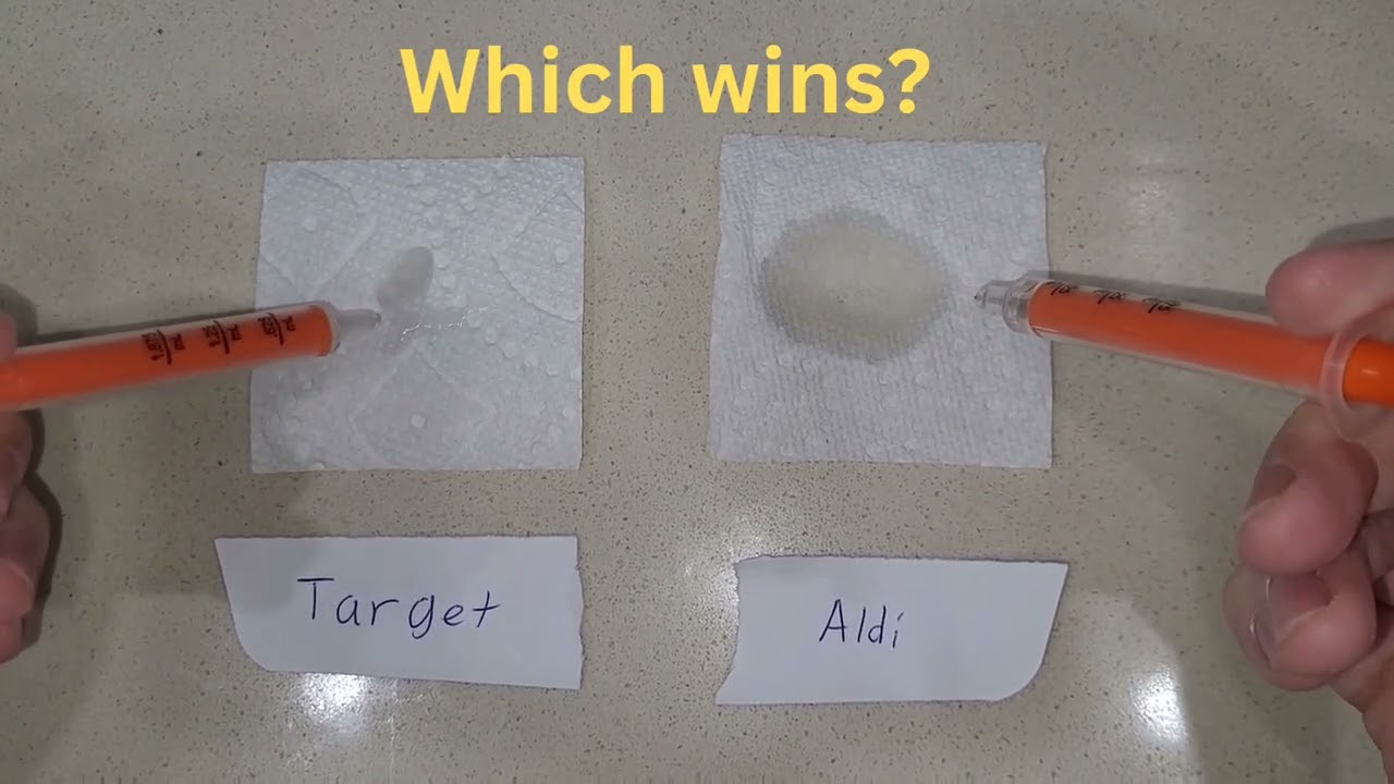 Target vs Aldi Paper Towels, which wins?