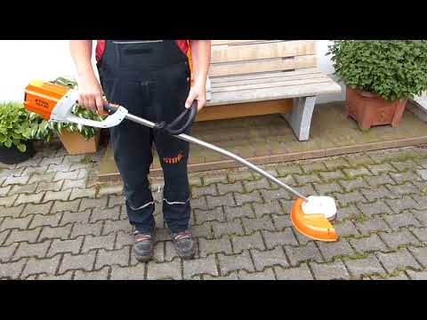 Stihl FSA 65 Akku Rasentrimmer ausführlichst vorgestellt und kurz gestartet