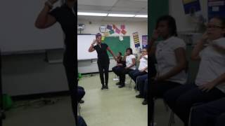 Lift every voice and sing in ASL