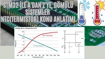 STM32 ile Gömülü Sistemler(Embedded Systems)- NTC ile SICAKLIK ÖLÇÜMÜ KONU ANLATIMI