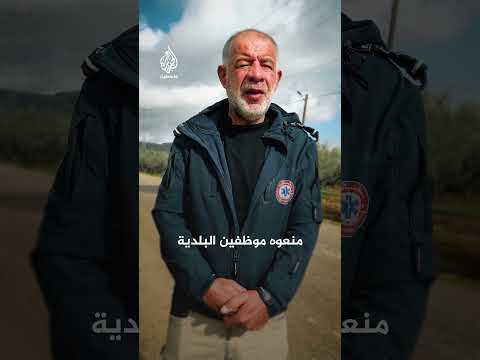 الاحتلال يجبر 5 عائلات فلسطينية على النزوح من خربة يانون.