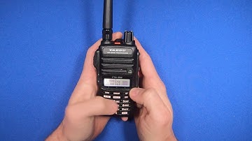 How to save and recall memory frequencies on the Yaesu FTA-250L aviation radio