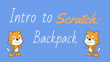 How to use backpack in scratch