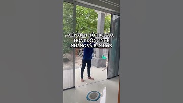 LẮP ĐẶT CỬA LƯỚI XẾP XÍCH RAY CAO CHỈ 2MM CHO CHỊ GÁI XINH ĐẸP Q7 | CỬA LƯỚI CHỐNG MUỖI CÔN TRÙNG